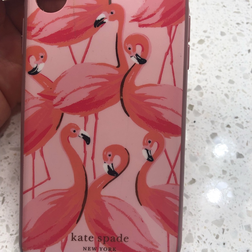 kate spade flamingo x/xs phone case